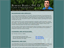 Tablet Screenshot of drrobbasile.com